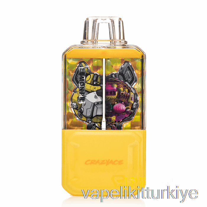Vape Türkiye çılgınace B15000 Tek Kullanımlık Limonlu Turta